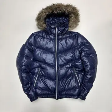 퍼 후드 다운 자켓 Y2K 그런지 시크 스타일 00s 헤이세이 갸루 남자