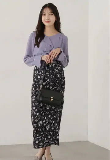 프로포션 2025년 구매 플라워 프린트 스커트