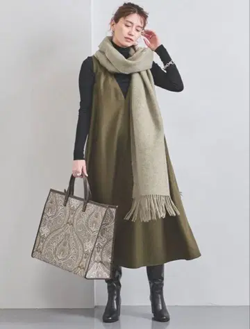 유나이티드 애로우즈 오버롤 스커트