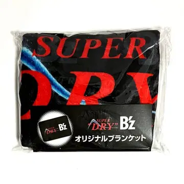 [ 미개봉 ] 아사히 슈퍼 드라이 B'z 콜라보 오리지널 담요