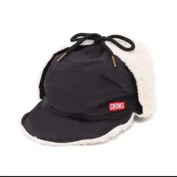 택 포함 새상품 CHUMS 캠핑 보아 러시아 캡 블랙
