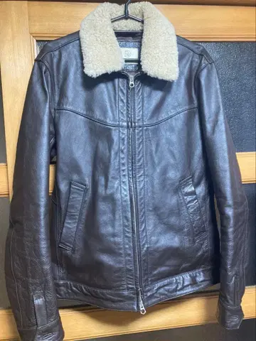 UNITED ARROWS 가죽 자켓 브라운 (보아 포함)