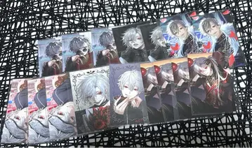 니지산지 쿠츠하 팝업 금박 포토 카드 POPUP 16장 세트