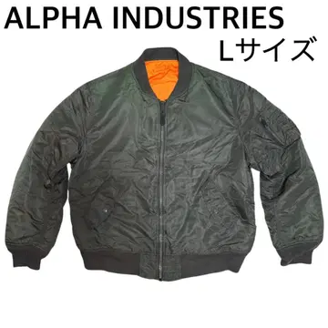 ALPHA 알파인더스트리 MA-1 카키 L 사이즈