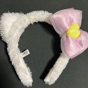 [ 새상품급 ] USJ 리본 포함 머리띠 화이트 헬로키티