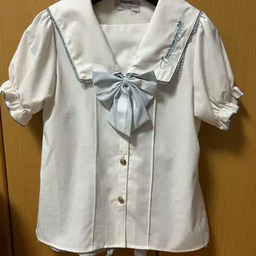 산리오 아베일 시나몬 셋업 블라우스 스커트 S 사이즈