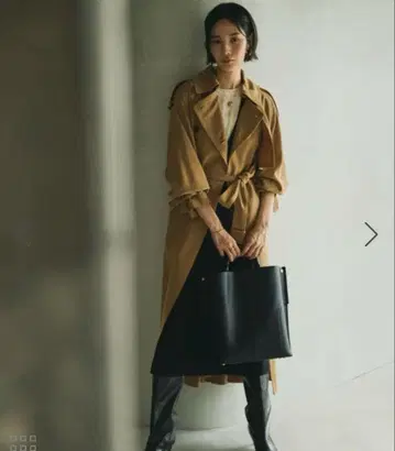 [ E'POR ] BAMBOO BAG Large Black