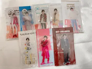 나니와단시 미치에다 슌스케 역대 아크릴 스탠드 8개 세트