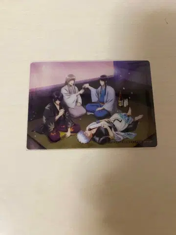 은혼 THE FINAL 영화 특전 클리어 카드 쇼카손주쿠