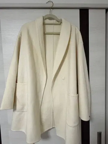 SLOBE IENA SUPER140 더블 페이스 벨티드 코트