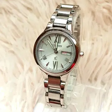 정크 크로스 씨 xC 시티즌 CITIZEN 화이트 솔라