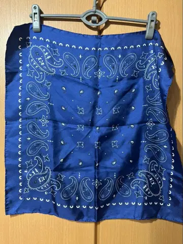 마니풀리 실크 100% 스카프 반다나