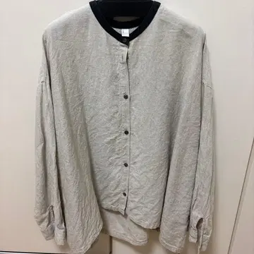 LUEUF 린넨 버튼업 셔츠