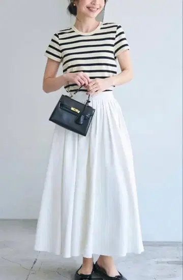 basement online 발수 턱 플레어 스커트