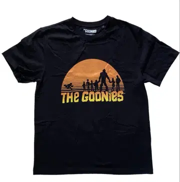 구니스 티셔츠 THE GOONIES 블랙 L