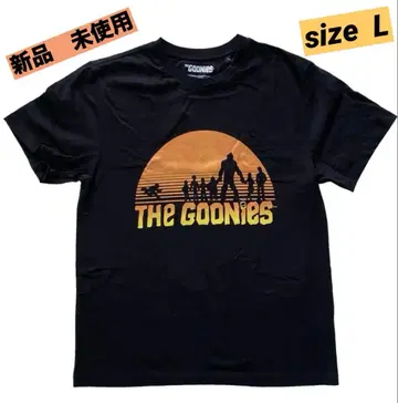 구니스 티셔츠 THE GOONIES 블랙 L