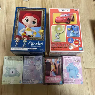 Qposket 제시 & 픽사 캐릭터 세트