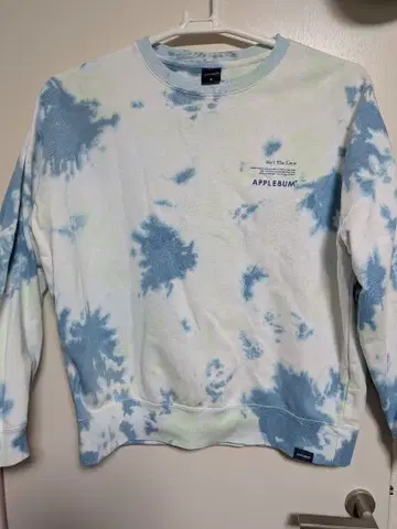 APPLEBUM 타이 다이 크루넥 맨투맨