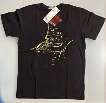 미사용 새상품 유니클로 기동전사 건담 샤아 자쿠 모노아이 금 T셔츠 S