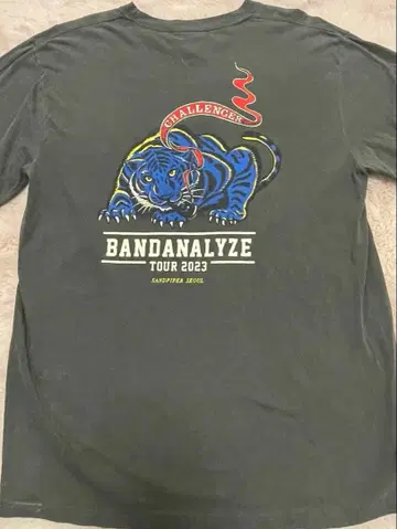 챌린저 롱T L 사이즈 used