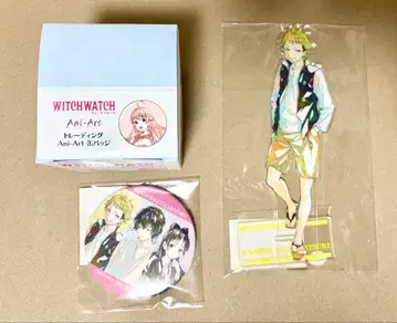 위치 워치 아크릴 스탠드 캔뱃지 BOX Ani-Art