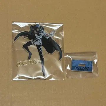 ONE PIECE 쿠잔 아오키지 금박 아크릴 스탠드