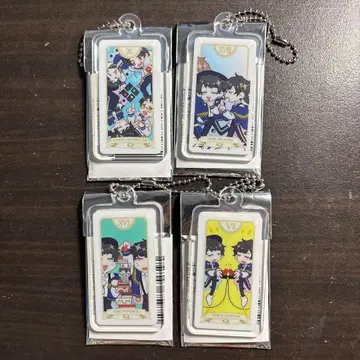 타로 카드풍 아크릴 참 쌍둥이 세트