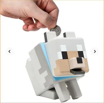 마인크래프트 마이카 Minecraft 저금통 오오카미 늑대 피규어