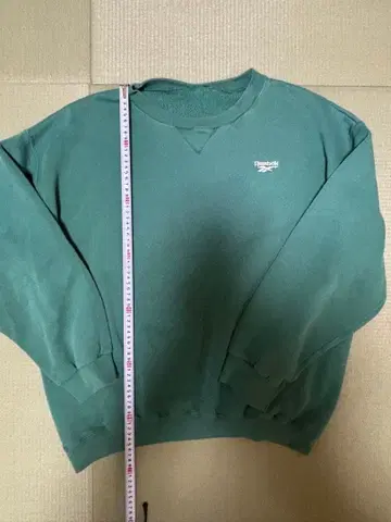 Reebok 구제 의류 맨투맨 green