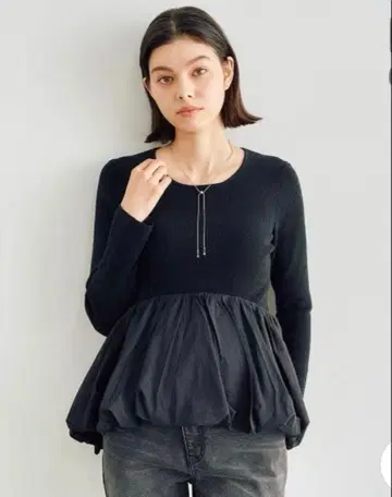 cocodeal 페플럼 니트