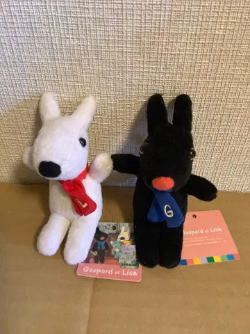 리사&가스파르 마스코트 봉제 인형 키링