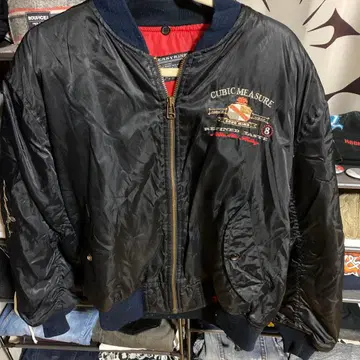 EASYRISE EXPLORER MA-1 자켓 블랙 L