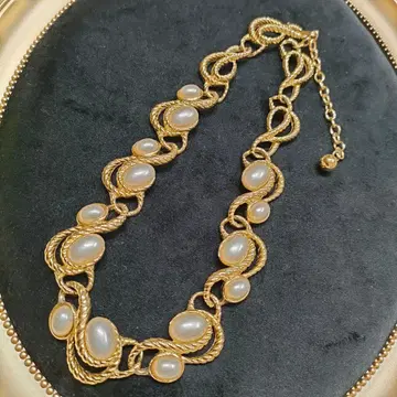 2AE4 빈티지 트라이파리 목걸이