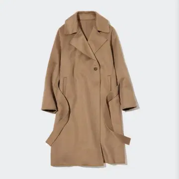 UNIQLO 유니클로 더블 페이스 롱 코트 XS