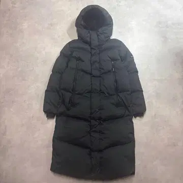 DESCENTE 데상트 롱 다운 자켓 구제 의류 로고 블랙 17369