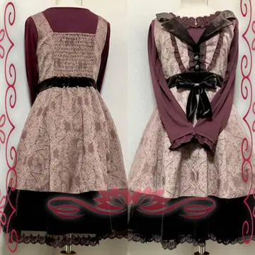 [2세트] 클래시컬 쟝 드레스(원피스), 티셔츠 axesfemme