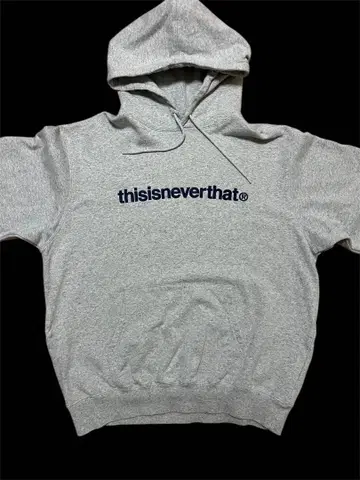 thisisneverthat 네버댓 후드티 그레이 L