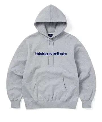 thisisneverthat 네버댓 후드티 그레이 L