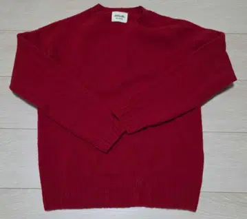 MORRIS & SONS 빨간색 울 스웨터 긴팔