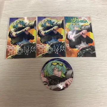 Paradox Live 파라라이 프로필 카드 캔뱃지 미코시바 켄타