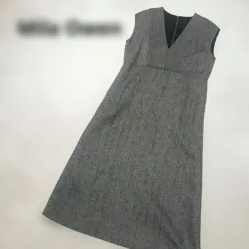 미라 오웬 리버라이크 오버롤 스커트 헤링본 Mila Owen