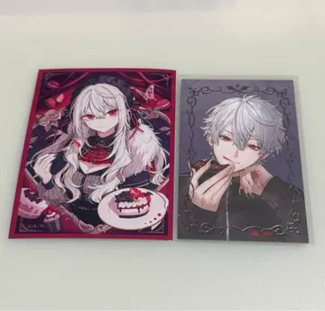 니지산지 쿠츠하 카드 금박 사냐 카드 슬리브 각 1장