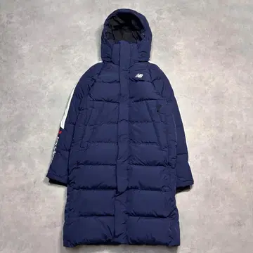 뉴발란스 다운 자켓 롱 벤치 구제 의류 로고 네이비 17371