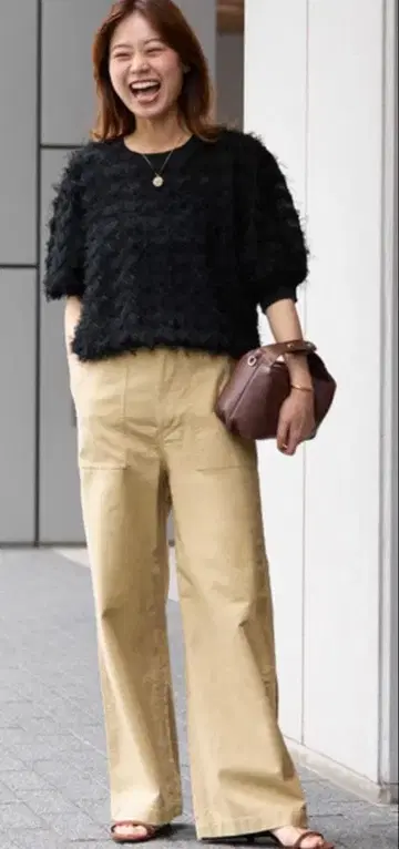 JOURNAL STANDARD relume 와이드 베이커 팬츠