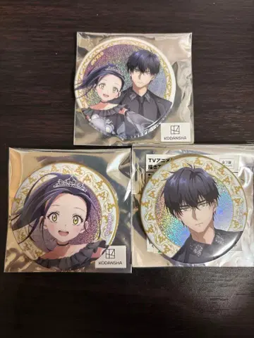 메달리스트 흑백 코디 마루이 캔뱃지 오카자키 히카루 요다카 준