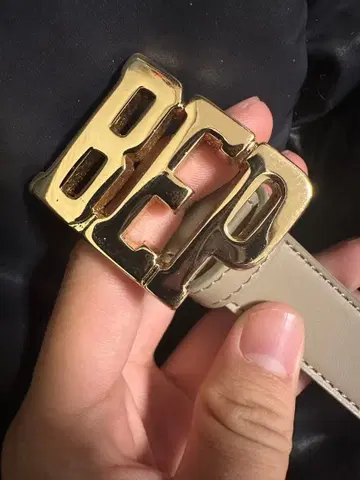 블랙 아이패치 벨트