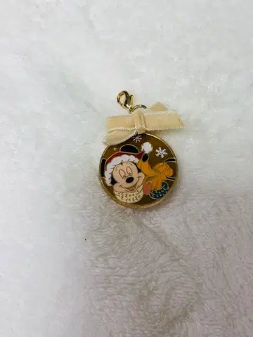 미키 플루토 크리스마스 키링