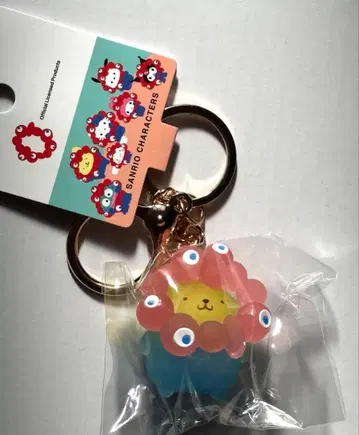 먀쿠먀쿠 산리오 키링 클리어 컬러 폼폼푸딩 박람회