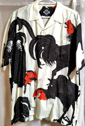 나메다루마 하와이안 셔츠 군계