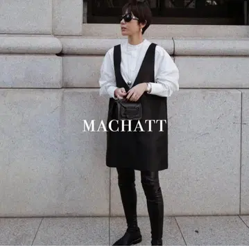 MACHATT 새틴 트윌 미니 드레스 마차트